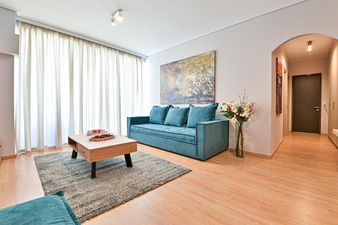 Modern Flat In The Heart Of Port Of Piraeus Lägenhet Exteriör bild